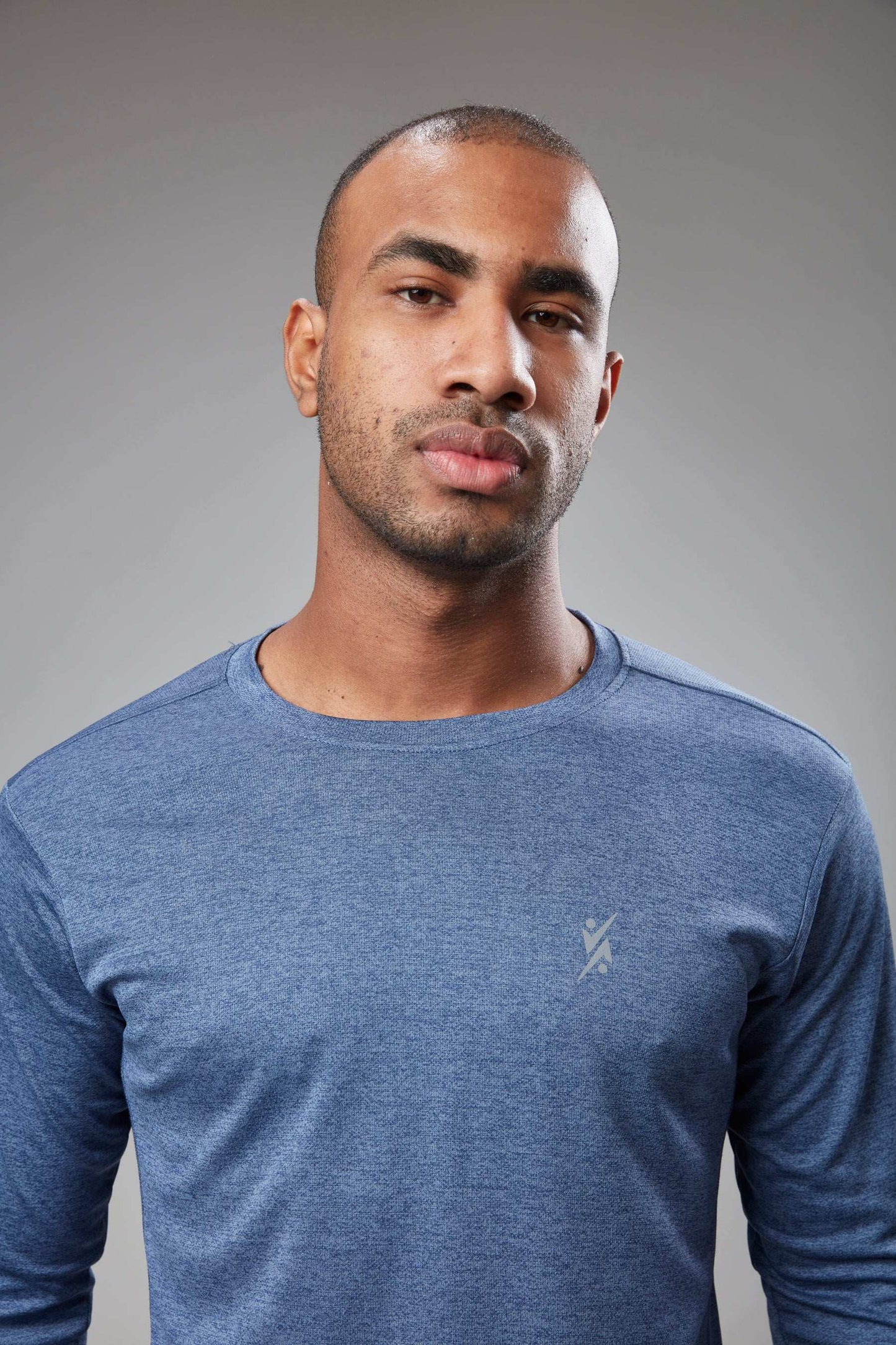 Men Abstract Solid Slim Fit Crew Neck T-shirt at Wholesale Price QR 47 | 8 Pcs Box