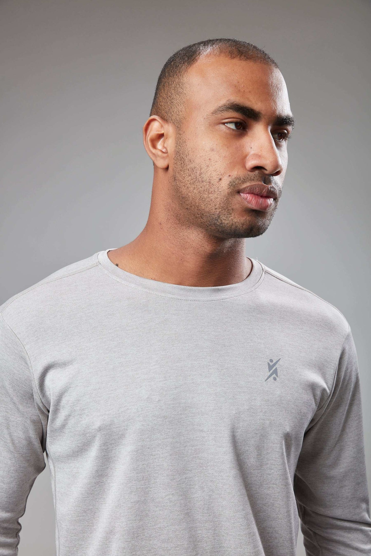 Men Abstract Solid Slim Fit Crew Neck T-shirt at Wholesale Price QR 47 | 8 Pcs Box