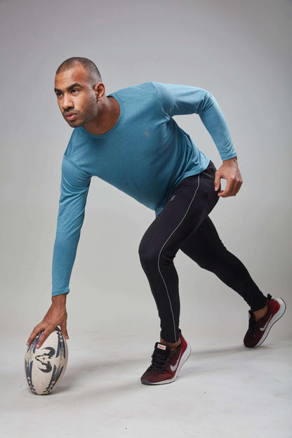 Men Abstract Solid Slim Fit Crew Neck T-shirt at Wholesale Price QR 47 | 8 Pcs Box