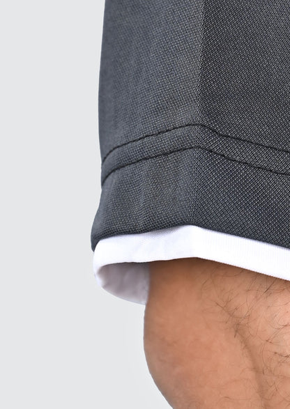 Half Polyester Print T-Shirts