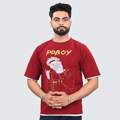 Men’s Half Polyester T-Shirts – Multicolor Half Sleeve Casual Wear for Wholesale Price| Pack of 6 Pcs