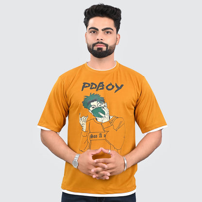 Men’s Half Polyester T-Shirts – Multicolor Half Sleeve Casual Wear for Wholesale Price| Pack of 6 Pcs