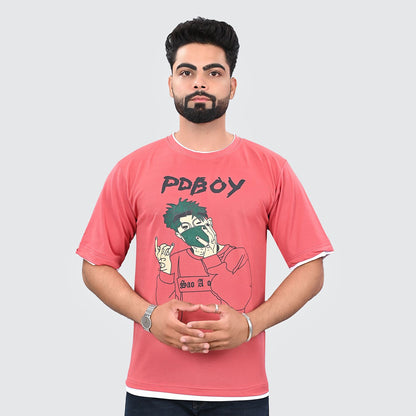 Men’s Half Polyester T-Shirts – Multicolor Half Sleeve Casual Wear for Wholesale Price| Pack of 6 Pcs