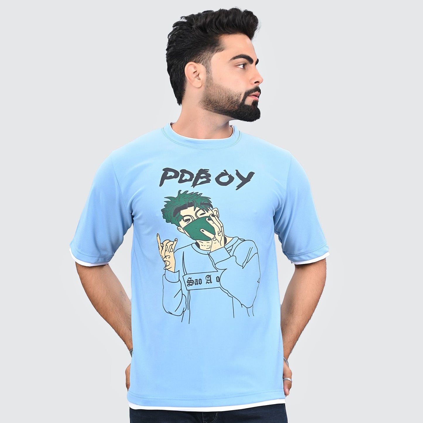 Men’s Half Polyester T-Shirts – Multicolor Half Sleeve Casual Wear for Wholesale Price| Pack of 6 Pcs