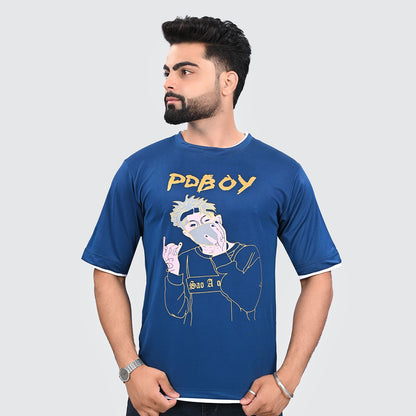 Men’s Half Polyester T-Shirts – Multicolor Half Sleeve Casual Wear for Wholesale Price| Pack of 6 Pcs