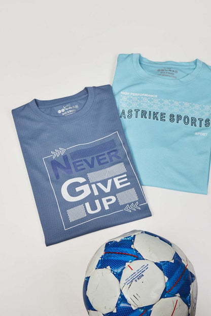 Men Solid Slim Fit Crew Neck T-shirt at Wholesale Price J 22 | 6 Pcs Box