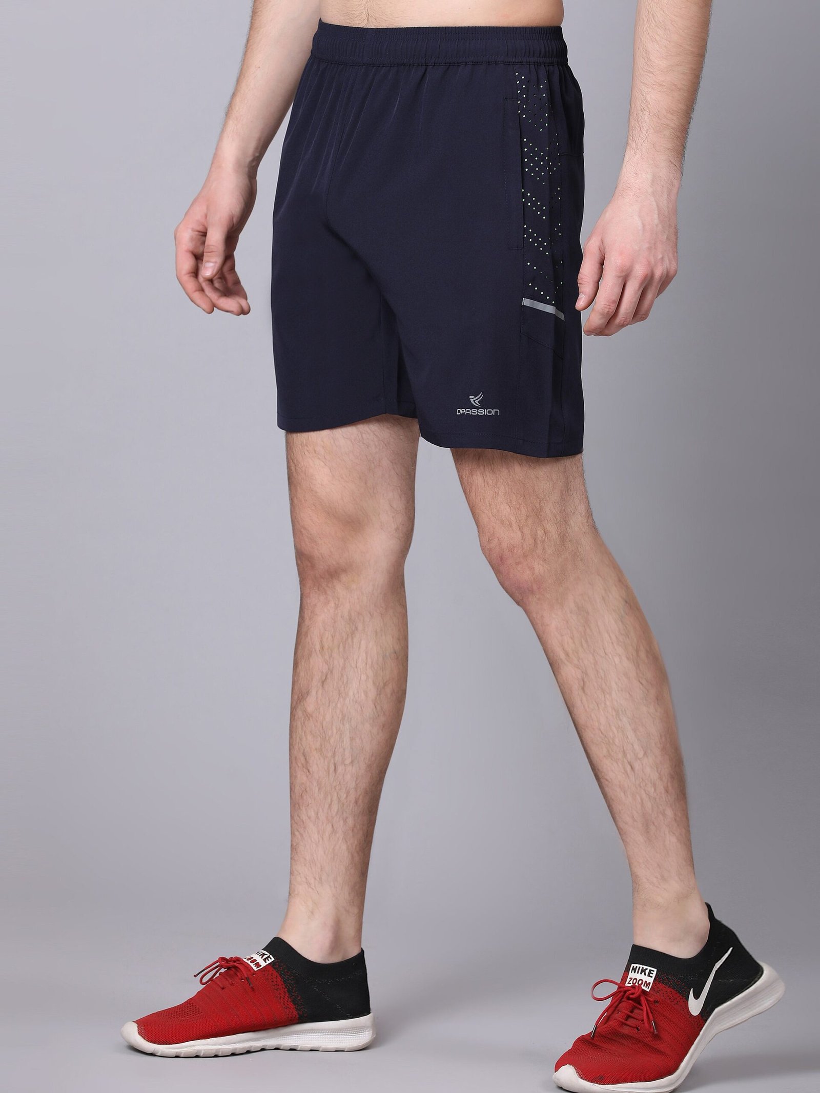 057A4211-1 Mens NS Lycra 150 GSM Gym Shorts Bulk Supplier - Image 1