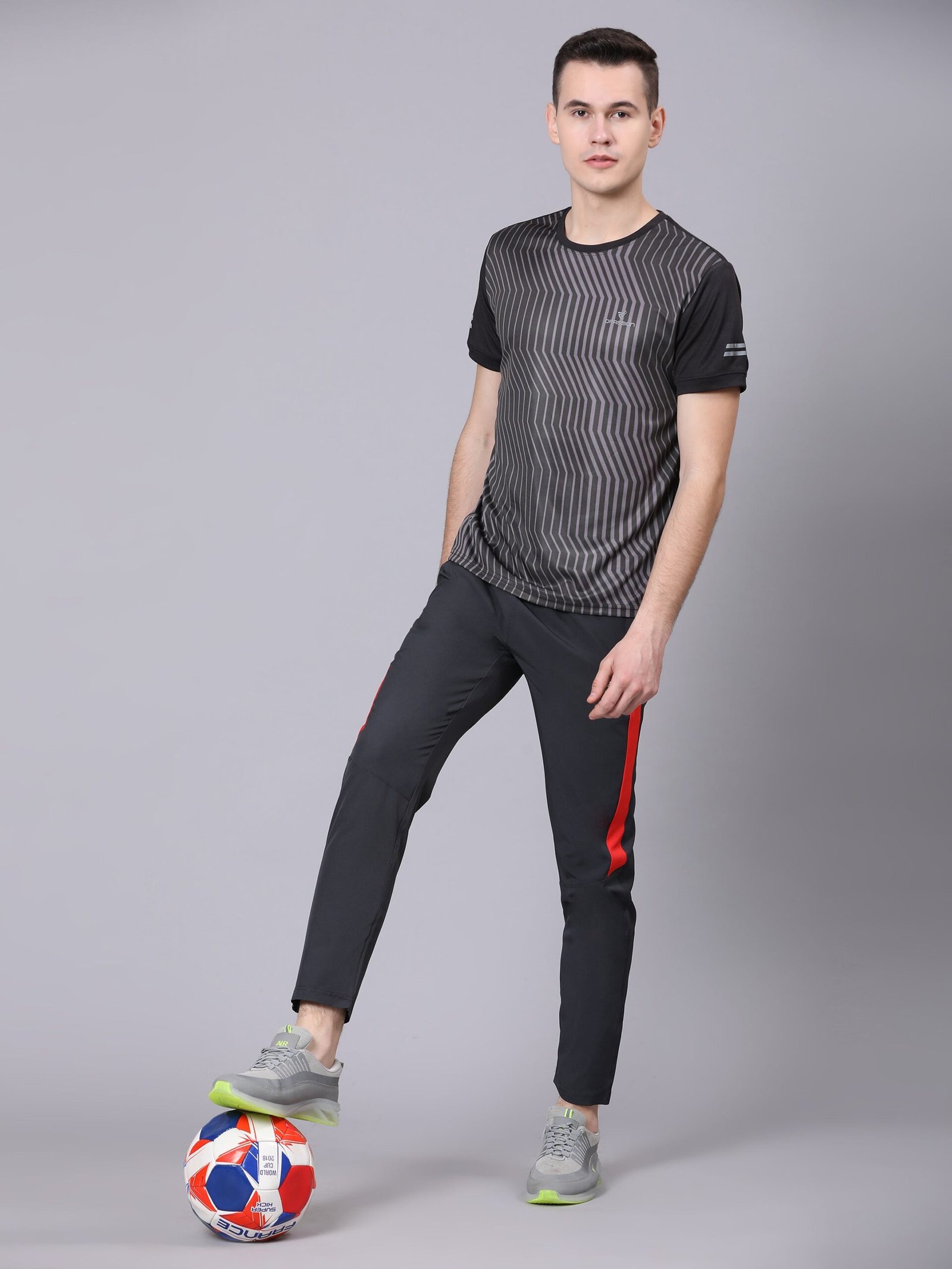 057A4898-1 Mens NS Lycra Running Track Pants Bulk | Dpassion - Image 1
