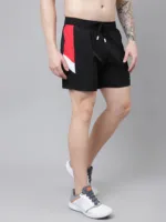 150 GSM NS Lycra Mens Colour blocked Shorts Wholesale - Image 5