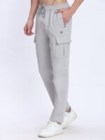 Mens Cargo Track Pants Wholesale India | 4 Way Stretch - Image 4
