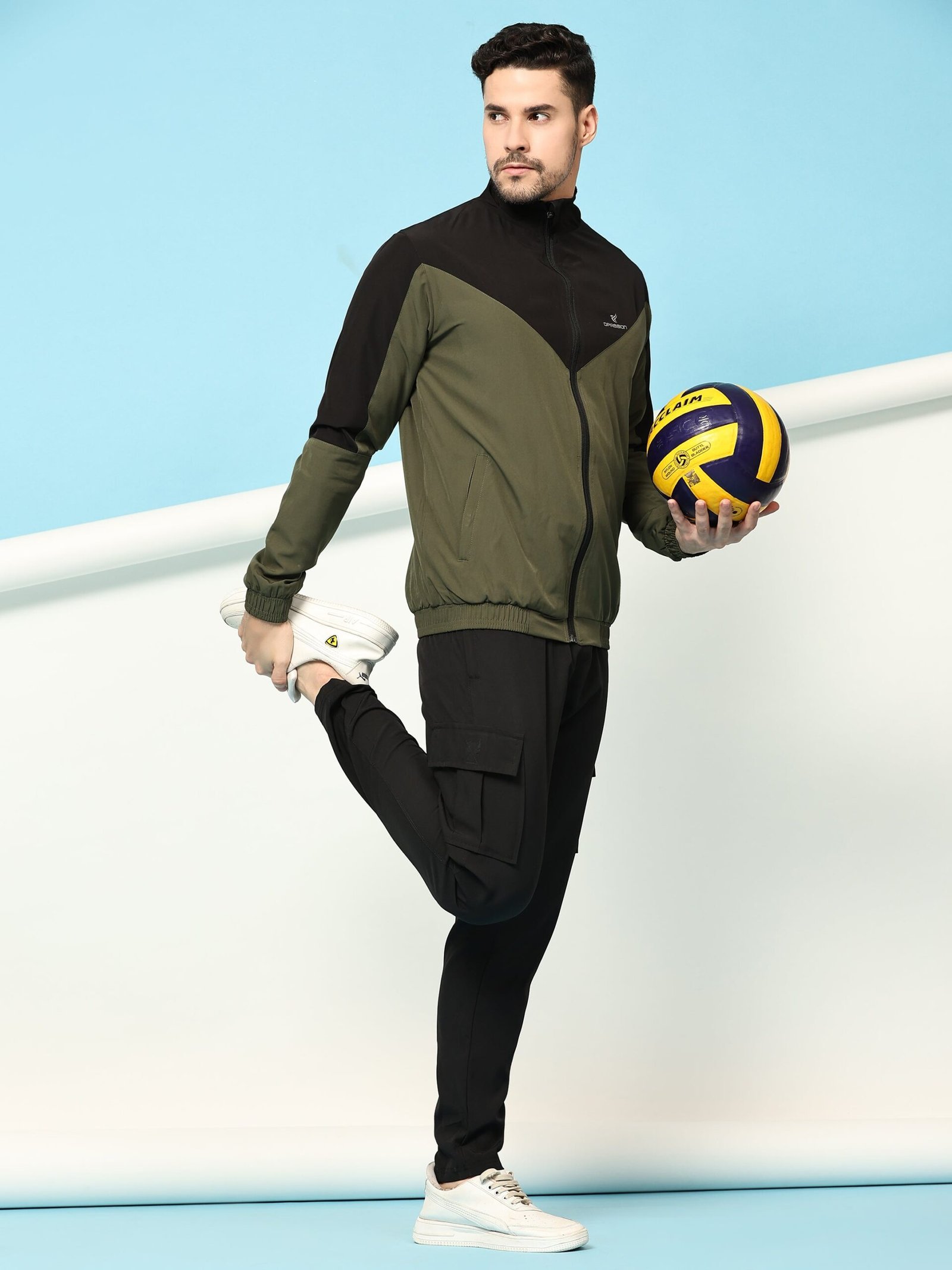 6F3A7031_922e6f82-b47d-486d-8ff9-10a32dea4a9e-1 Mens NS Lycra 150 GSM Gym Track Pants Bulk Supplier - Image 1