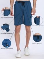 Mens Cargo Athletic Shorts – 4 Way Stretch Moisture Wicking | Wholesale by Dpassion - Image 7