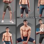 Men’s Solid Slim Fit Compression Shorts Tights – Flexion Sports & Gym Wear | Wholesale Price | Box Pack of 6 Pcs