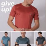 Men’s Solid Slim Fit Crew Neck T-Shirt–Smart Casual Wear | Wholesale Price | Box Pack of 8 Pcs