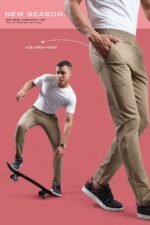 Men’s Solid Relax Fit Sports Trackpants – Smart Casual & Active Wear | Wholesale Price | Box Pack of 6 Pcs - Image 4