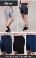 Men’s Regular Fit Shorts – Smart Casual & Sports Wear | Wholesale Price | Box Pack of 6 Pcs
