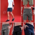 Men’s Solid Slim Fit Short Tighty Pant – Sports & Gym Compression Wear | Wholesale Price | Box Pack of 8 Pcs