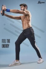 Men’s Solid Slim Fit Trackpants – Smart Casual & Sports Wear | Wholesale Price | Box Pack of 8 Pcs - Image 2