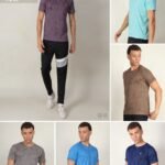 Men’s Crew Neck T-Shirt – Sports & Smart Casual Wear | Wholesale Price QR-60 | Box Pack of 6 Pcs