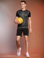 Men’s 150 GSM NS Lycra Power Play Shorts – Stretchable Sports & Gym Wear | Wholesale Price | Box Pack of 20 Pcs - Image 5