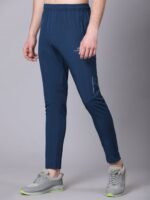 Men’s NS Lycra Running Track Pants – Stretchable Sports & Gym Wear | Wholesale Price | Box Pack of 16 Pcs - Image 3