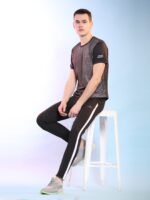 Men’s NS Lycra 150 GSM Joggers – Stretchable Sports & Gym Wear | Wholesale Price | Box Pack of 12 Pcs - Image 2