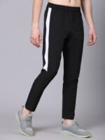 Men’s NS Lycra Running Track Pants – Stretchable Sports & Gym Wear | Wholesale Price | Box Pack of 12 Pcs - Image 2
