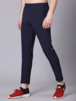 Men’s Nylon Lycra 190 GSM Track Pants – 4 Way Stretch Sports & Gym Wear | Wholesale Price | Box Pack of 12 Pcs - Image 8