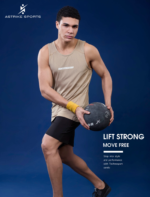 Men’s Slim Fit Crew Neck Innerwear Vest – Cotton Stretch Undershirt | Wholesale Price | Box Pack of 6 Pcs - Image 3