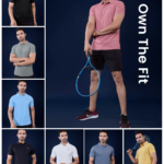 Men’s Slim Fit Polo Neck T-Shirt – Smart Casual | Wholesale Price | Box Pack of 8 Pcs