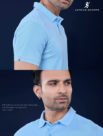 Men’s Slim Fit Polo Neck T-Shirt – Smart Casual | Wholesale Price | Box Pack of 8 Pcs - Image 4
