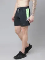 Men’s 150 GSM NS Lycra Colour Blocked Shorts – Stretchable Sports & Gym Wear | Wholesale Price | Box Pack of 12 Pcs - Image 8
