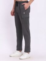 Men’s Cargo Track Pants – 4 Way Stretch Sports & Utility Wear | Wholesale Price | Box Pack of 24 Pcs - Image 3