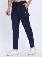 Men’s Cargo Track Pants – 4 Way Stretch Sports & Utility Wear | Wholesale Price | Box Pack of 24 Pcs - Image 2