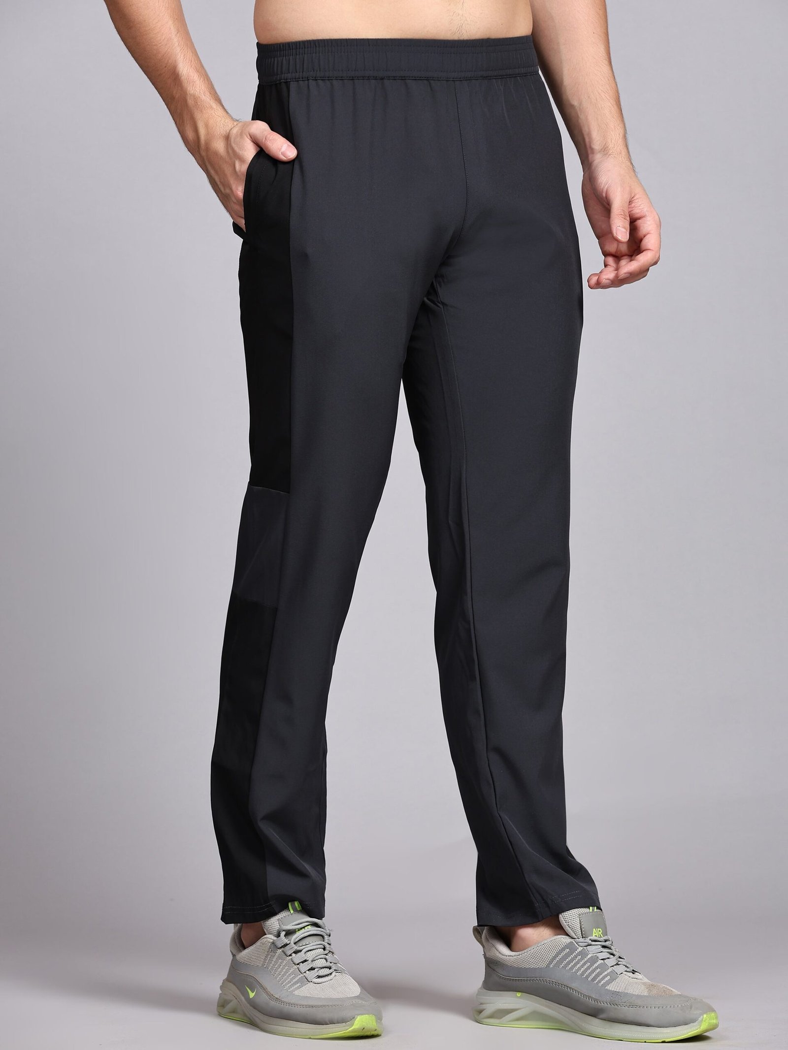 6F3A7532_d9404a98-c19e-464e-a554-fddd2e015893 Men’s NS Lycra 150 GSM Joggers – Stretchable Sports & Gym Wear | Wholesale Price | Box Pack of 16 Pcs - Image 1