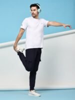 Men’s NS Lycra 150 GSM Joggers – Stretchable Sports & Gym Wear | Wholesale Price | Box Pack of 16 Pcs - Image 9