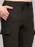 Men’s Nylon Lycra 190 GSM Track Pants – 4 Way Stretch Sports & Gym Wear | Wholesale Price | Box Pack of 24 Pcs - Image 14