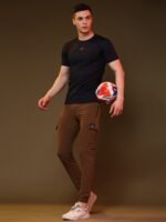 Men’s Nylon Lycra 190 GSM Track Pants – 4 Way Stretch Sports & Gym Wear | Wholesale Price | Box Pack of 24 Pcs - Image 8