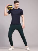 Men’s Nylon Lycra 190 GSM Track Pants – 4 Way Stretch Sports & Gym Wear | Wholesale Price | Box Pack of 24 Pcs - Image 4
