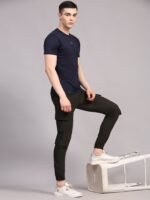 Men’s Nylon Lycra 190 GSM Track Pants – 4 Way Stretch Sports & Gym Wear | Wholesale Price | Box Pack of 24 Pcs