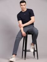 Men’s Nylon Lycra 190 GSM Track Pants – 4 Way Stretch Sports & Gym Wear | Wholesale Price | Box Pack of 24 Pcs - Image 3