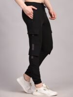 Men’s Nylon Lycra 190 GSM Track Pants – 4 Way Stretch Sports & Gym Wear | Wholesale Price | Box Pack of 24 Pcs - Image 13