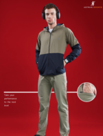 Men’s Regular Fit Terry Fabric Track Pants – Sports & Casual Wear | Wholesale Price | Box Pack of 8 Pcs - Image 3