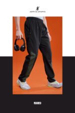 Men’s Solid Relax Fit Joggers – Special Black Sports & Casual Wear | Wholesale Price | Box Pack of 6 Pcs - Image 4