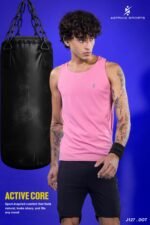 Men’s Slim Fit Crew Neck Innerwear Vest – Cotton Stretch Undershirt | Wholesale Price | Box Pack of 8 Pcs - Image 3