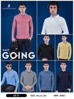 Men’s Slim Fit Polo Neck T-Shirt – Smart Casual & Premium Wear | Wholesale Price | Box Pack of 8 Pcs