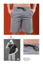 Men’s Solid Slim Fit Compression Shorts Tights – Flexion Sports & Gym Wear | Wholesale Price | Box Pack of 6 Pcs - Image 2