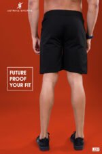Men’s Solid Slim Fit Compression Shorts Tights – Flexion Sports & Gym Wear | Wholesale Price | Box Pack of 6 Pcs - Image 4