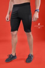 Men’s Solid Slim Tighty Fit Shorts – Smart Casual & Sports Wear | Wholesale Price | Box Pack of 6 Pcs - Image 4