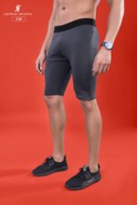 Men’s Solid Slim Tighty Fit Shorts – Smart Casual & Sports Wear | Wholesale Price | Box Pack of 6 Pcs - Image 2